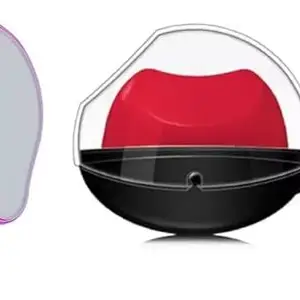 Hair Eraser,Painless Hair Remova for Men & Women,Magic Hair Removal Tool with apple lipistik pack of 2 item