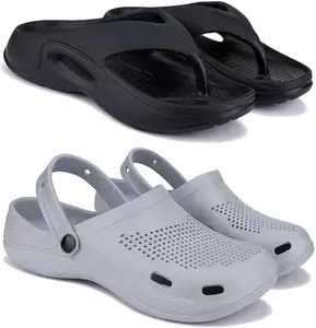 BERSACHE Extra Soft Classic Casual Flip Flops for Men with Regular wear | Ultra Soft & Flexibility Technology | Z-Combo(MM)-6061-6012 Multicolor