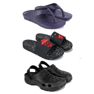 Men's Sandals | Lightweight Wear| Stylish & Easy to Wear For Men's PCV-SAN-(3-COMBO)-3153-3034-3123-10