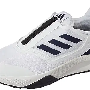 Adidas Men Synthetic TRANQUILO M Running Shoe FTWWHT/Conavy/Green (UK-7)