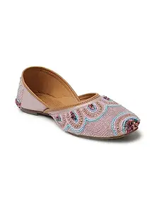 ICONICS Women Flat Ballet, Colour- Size-UK 3 Pink