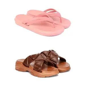 Women's Comfortable Sandal,Casual Lightweight Sandal for Everyday Wear | (COMBO-2)-1975-1890-6-EURO-37