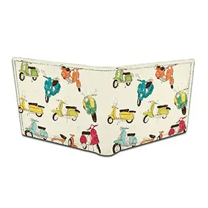 FASHION DUET Fashionduet Canvas Wallet for Men,Boys.6 Card Holder Wallet Brown,Genuine Leather Stylish bi-fold Canvas Printed Designer Multicolor Genuine Leather Wallet and Purse Card Holder