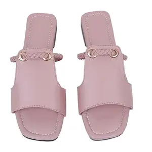 Women's Flat Flip Flop Ethnic Slip On Chappals/Slippers for Ladies for Casual Wear, Party and Formal Occasions