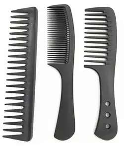 Nyamah Sales 3 PCS Hair Stylists Professional Styling Comb Set Variety Pack Great for All Hair Types Styles Multipurpose Hair Comb Set Hair brush for Hair Cutting and StylingHair Brush Straightener