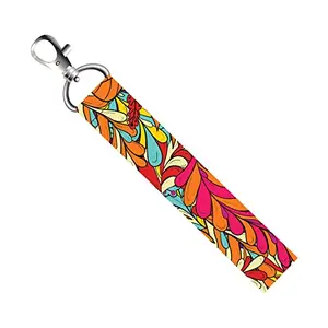 ISEE 360® Color Pattern Lanyard Bag Tag with Swivel Lobster for Gift Luggage Bags Backpack Laptop Bags Travelers Students Worker L X H 5 X 0.8 INCH