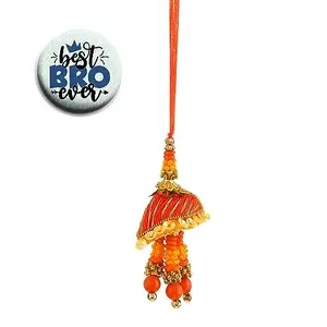 Ascension Lumba Rakhi for Bhabhi Pearl Chuda Rakhi For Bhabhi Sister rakhi, Rakhi For Sister Rakhi For Sister In Law Lumba Rakhi with Roli Tilak & Best Brother Fridge Magnet