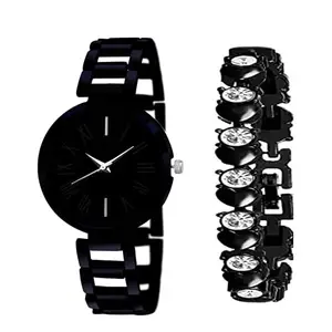 Attractive Watch and Bracelet Combo for Girls(SR-928) AT-9281(Pack of-2)