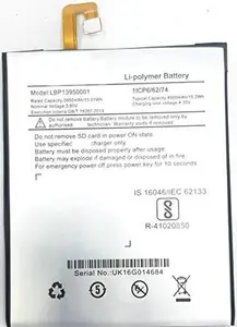 DSELL Mobile Battery for Lava X38 - LBP13950001