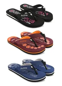 Piclite soft slippers for women girls hawaii slippers daily use chappal for women pack of 3
