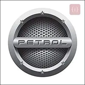 ISEE 360® Petrol Sticker for Car Fuel Lid Printed Multicolored Decals L x H 11.5 x 11.5 Cms