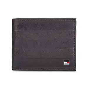 Tommy Hilfiger Claxton Brown Leather Men's Wallet (TH/CLAXT03GCW/BRN)