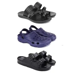DRACKFOOT Men's Sandals | Lightweight Wear| Stylish & Easy to Wear For Men's GR-SAN-(3-COMBO)-3152-3121-3115-10