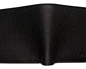 NEXA FASHION Mens Black Artificial Leather Wallet with Card Album