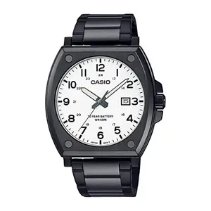 Casio Analog White Dial Men's Watch-MTP-E715D-7AVDF
