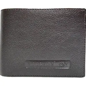 MOOCHIES Gents Pure Leather Wallets,Size-10x12x2 CMS,Color-Brown