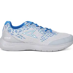 Power Flex-Walk Blizzard Grey Running Shoes - 6 UK (40 EU) (8392530)