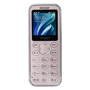 Z Ringme R115 Slim Feature Keypad Mobile Phone with Dual SIM Card, Camera, Bluetooth (Gold, 1.44 inch, 850m Ah Battery) price in India.