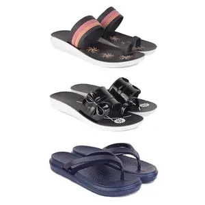 Women's Comfortable Sandal,Casual Lightweight Sandal for Everyday Wear for women'sREP-(COMBO-3)-1992-1989-1977-7-EURO-38