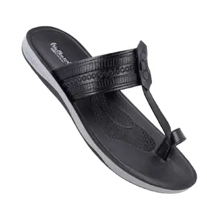 WALKAROO WE1343 Mens Fashion Sandals for Casual Wear - Black