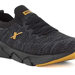 Sparx Men SM-680 Black Golden Sports Shoes (SX0680G_BKGO_0008)