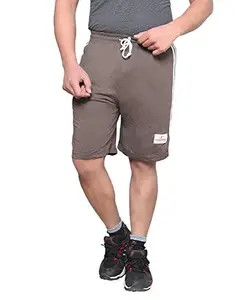 JMP Boy's Fashion Cotton Brown Hosiery Shorts -(Large)