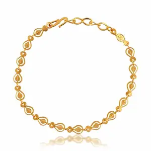 MISSMISTER: Lifestyle for a grand life ‎ Missmister Brass 24KT Stylish sleek lightweight Bracelet women girls (MM1744BLSV)