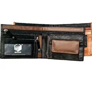 DRYZTOR Men's Leather Wallet Chain Pocket