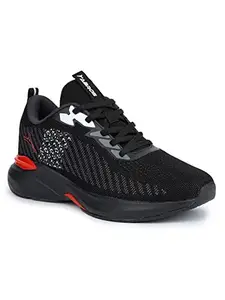 ABROS Men's Clifton ASGO0117 Sports Shoes_Black/Red_7UK