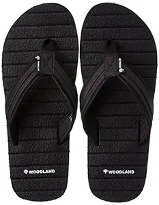 Woodland mens FF 3847021 Black Flip-Flop - 7 UK (41 EU)(FF 3847021)