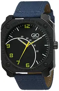 Gio Collection Analog Black Dial Men's Watch