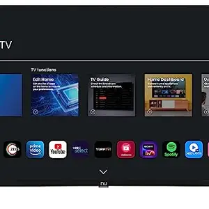 Nu 109 cm (43 inch) Google Series 4K Ultra HD LED Smart TV LED43UGNX 2023 Model