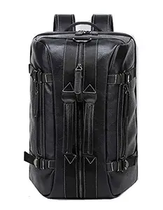 MOCA Backpack Hiking Travelling Outdoor Camping Luggage Bag Back Bagpack Backpacks with Laptop Compartment (Black)