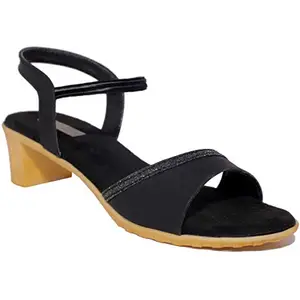 Hero Shoe Line Women Black Fashion Sandals (777275-39)