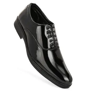 Light Bulls Formal Shoes for Wedding Look for Men's (Black, UK Footwear Size System, Adult, Men, Numeric, Medium, 6)