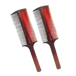 Wide Teeth Combs & Fine Tooth Combs - Both Side Comb For Men & Women - Pack of 2