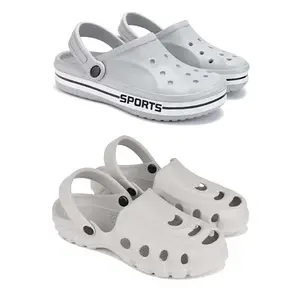 Men's Sandals Clogs | Lightweight Wear| Stylish & Easy to Wear For Men's GRP-SAN-(2-COMBO)-3067-3135-8