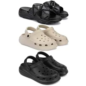 Women's Comfortable Sandal,Casual Lightweight Sandal for Everyday Wear | (COMBO-3)-1889-OO1-O23-7-EURO-38