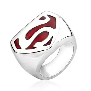 Asma Jewel House silver superman return Stainless Steel Ring for men and boys