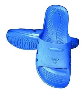 UREC ESD Anti-Static Slippers - Protect Your Electronics with ESD Safe Footwear, Pack of 1 Pair (Blue, numeric_7)
