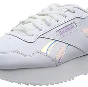 Reebok Womens Glide Ripple Double Shoes White