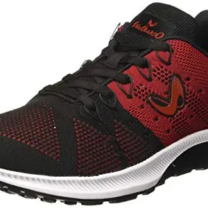 Walkaroo Men Black Red Running Shoes-6 UK (39 EU) (7 US) (15547)
