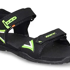 Sparx mens SS 473 | Latest, Daily Use, Stylish Floaters | Green Sport Sandal - 9 UK (SS 473)
