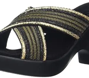 Sole Head Women's 121 Black Outdoor Sandals-3 UK (36 EU) (121BLACK)