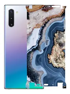 AtOdds - Samsung Galaxy Note 10 Mobile Back Skin Rear Screen Guard Protector Film Wrap (Coverage - Back+Camera+Sides) (Floor Marble)