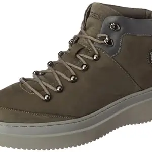 Woodland Men's Grey Leather Casual Shoe-7 UK (41 EU) (GC 3674120)
