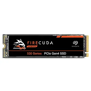 Seagate FireCuda 530 1TB Solid State Drive - M.2 PCIe Gen4 ×4 NVMe 1.4, speeds up to 7300 MB/s, Compatible PS5 Internal SSD, 3D TLC NAND, 1275 TBW, 1.8M MTBF, 3yr Rescue Services (ZP1000GM3A013)