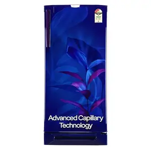 Godrej 234 L 3 Star Advanced Capillary Technology Direct Cool Single Door Door Refrigerator With Base Drawer (RD EDGEPRO 240C TAF MN BL, Marine Blue)