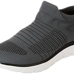 Klepe KP037 Grey/Black Men's Running Shoes-6 UK (KP0371/GRY)