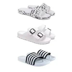 Men’s Casual Slip-On Sandals – Designs & Stylish Open-ToePCV-SAN-(3-COMBO)-3104-3113-3026-9